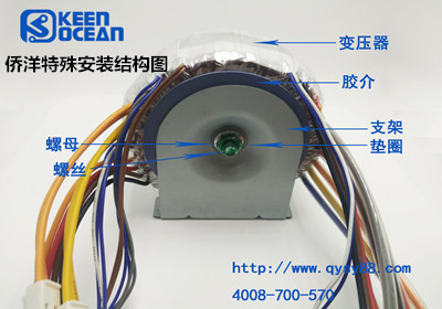 侨洋实业变压器结构炫图